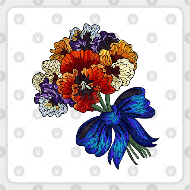 Crossstitch Flowers Sticker by AmandaGJ9t3